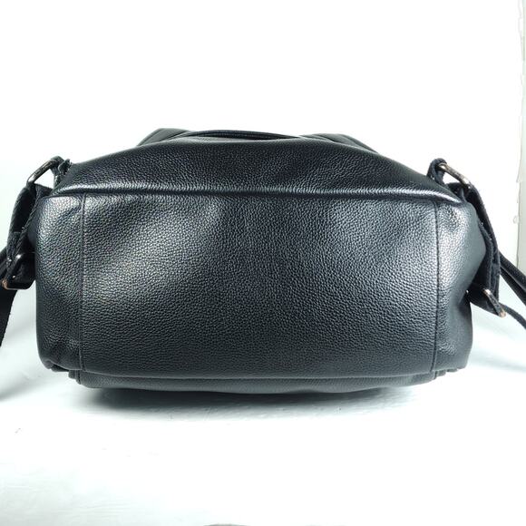 Away X Kode With Klossy Black Leather Travel Minimalist Backpack - Picture 6 of 16